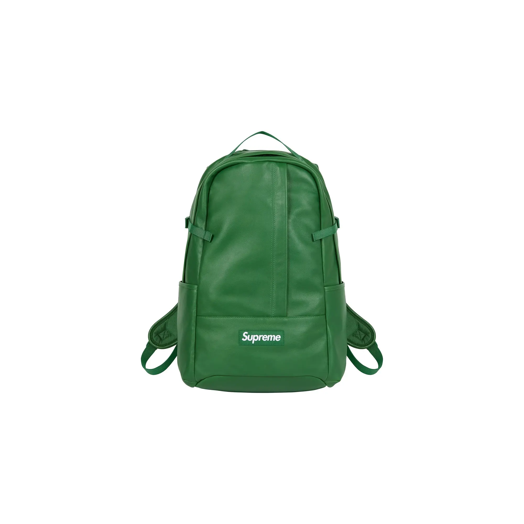 Leather Backpack "FW24 - Green" SU26086