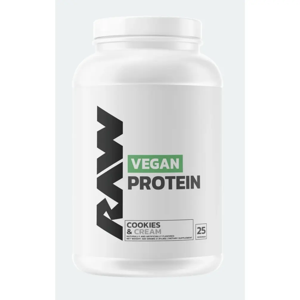 RAW NUTRITION Vegan Edible Protein Powder - All Natural Sweetener, Low-Calorie, Chemical-Free, GMO-Free Dietary Supplement for US Health & Fitness Enthusiasts