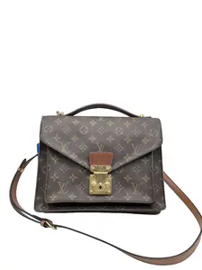 Pre-owned Louis Vuitton Monogram Canvas Vintage Top Handle Satchel Bag/WJ03128411/8411