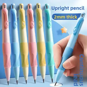 Press the pencil, 2.0 mm children's posture correction pen, anti-break core, automatic writing pencil, suitable for primary school students and callraphy.