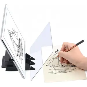 Transparent Drawing Board, Optical Drawing & Sketching Tool, Art Drawing Supplies Tracing Drawing Projector Optical Painting Board for Home Office School