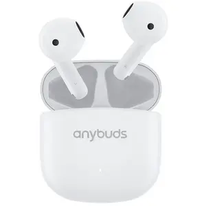 Tozo Anybuds Fits Bluetooth Wireless Earbuds and Charging Case - White