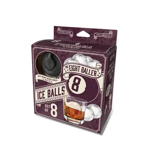 The Eight Baller: Set of 8 Ice Balls