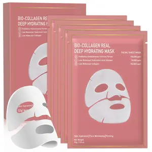 4-pack Real Deep Collagen Hydrogel  Overinght Mask - Hydrating & Pore Care 32g