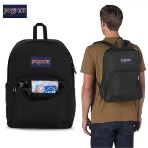 JanSport SuperBreak One Backpacks - Durable, Lightweight Bookbag with 1 Main Compartment, Front Utility Pocket with Built-in Organizer - Premium Backpack, Black