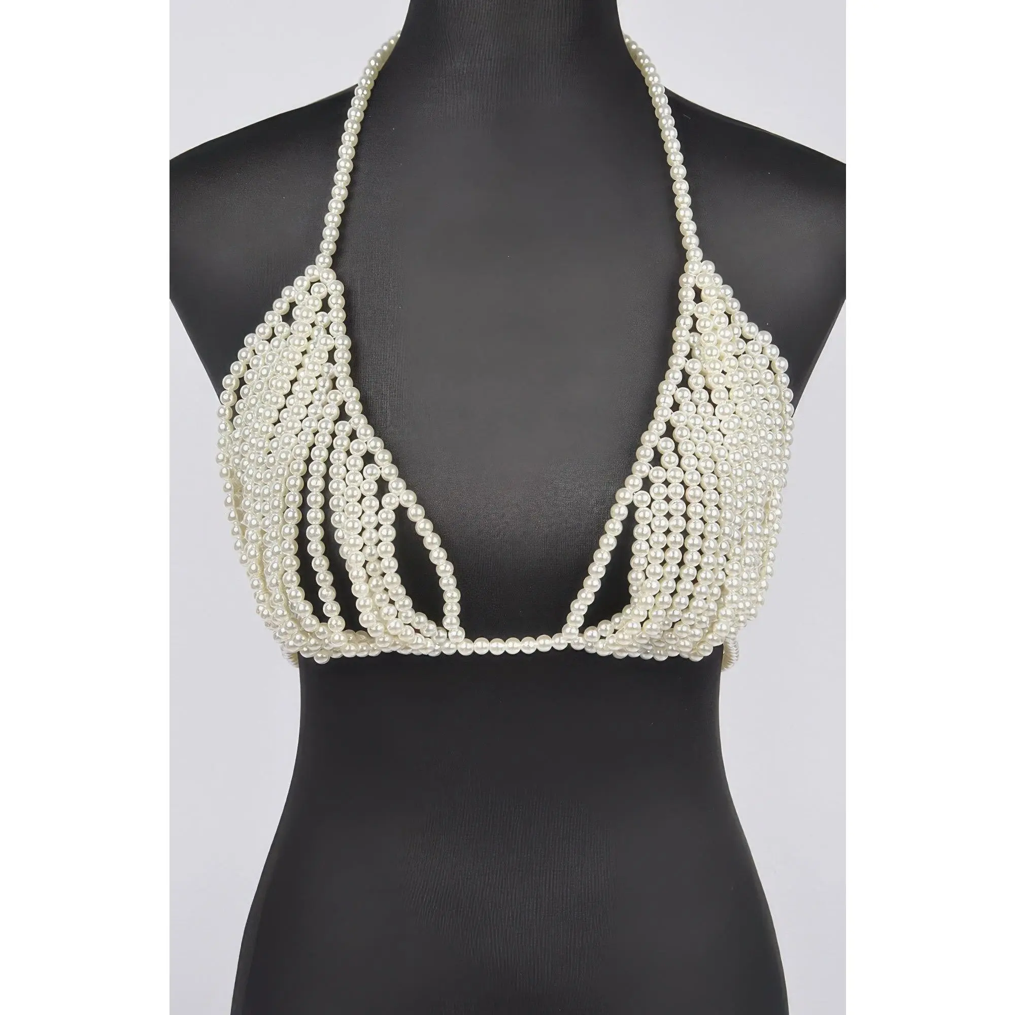 Faux Pearl Harness