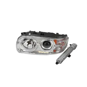 Torque Left Driver Side LED Headlight Replacement for Peterbilt 388 389 2008-2018 & 367 567 2014-2018 Models Semi Trucks DOT SAE Approved Driver Side (TRH510103CL)