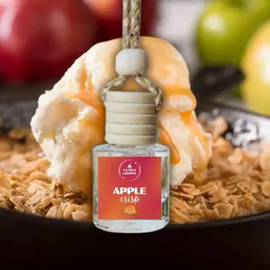 Apple Crisp Hanging Car Diffuser - Car Air Freshener - Fall Car Freshener