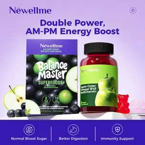 Apple Cider Vinegar Superfood Bundle – ACV Superfood Powder + ACV Gummies for Gut Health, Digestion & Daily Wellness