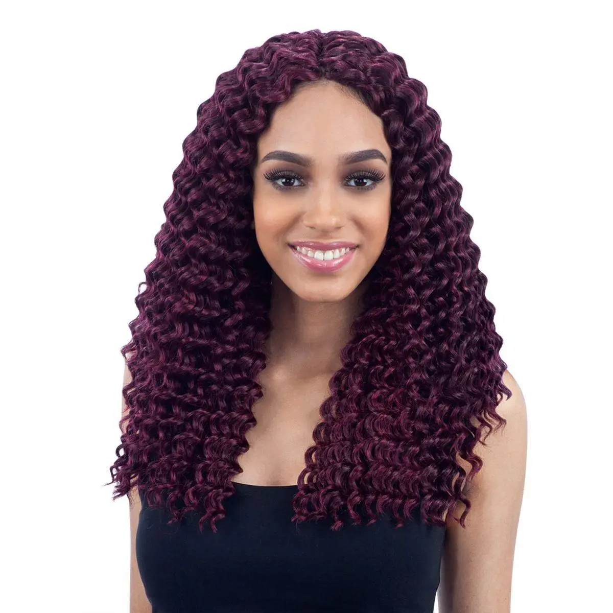 DEEP TWIST 14" (1B Off Black) - FreeTress Synthetic Hair Crochet Braid