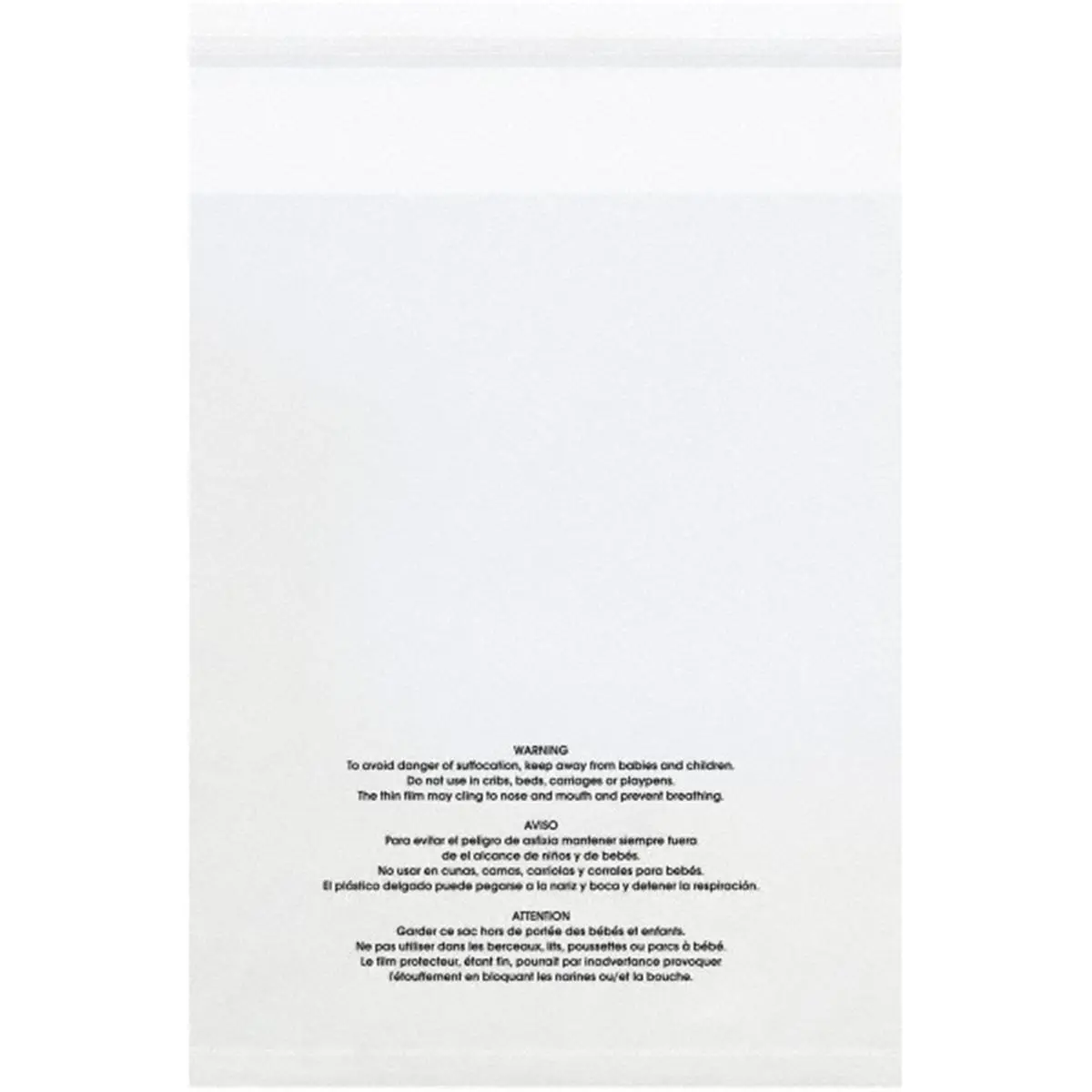 212 MAIN Resealable Printed Warning Poly Bags - 6" W x 6" L, 1.5 Mil, Peel Off Strip, Easy Sealing, Case of 1000, Dog Pet Feeding Supplies Storage for Children