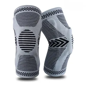 Suitable for men and women with knee pain (2 pieces), knee compression sleeves, relieve arthritis and joint pain, suitable for work, running, and weightlifting elbow pads tandem basketball run