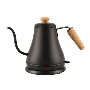 Bodum Melior Gooseneck Electric Kettle, Black, 27oz