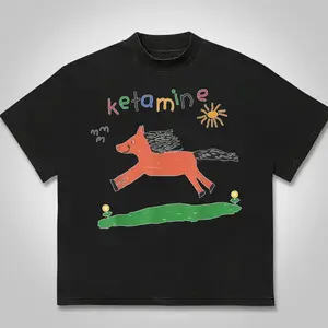 Golf Gift T-Shirt For Men And Women Ketamine Pony Nurse Meme T-Shirt Cotton Menswear Streetwear