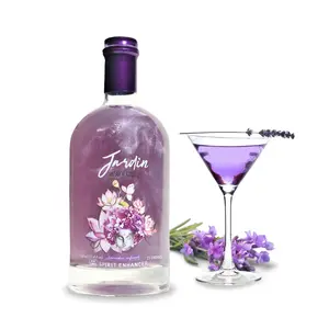 JARDIN LAVENDER INFUSED MIXER SYRUP Non-Alcoholic Beverage Mixer, Sugar Free, 26 oz, Floral, Subtle for Cocktails and Mocktails, Enhancing Syrup, All Natural, Shimmer, Preservative Free, Premium for Drinks