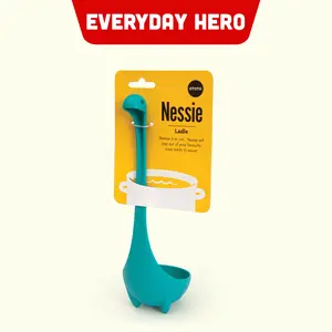 OTOTO The Original Nessie Ladle - Standing Soup Ladle, Funny Kitchen Gadgets, Loch Ness Design | Heat Resistant & Dishwasher Safe Soup Ladle | TikTok Must-Have | Funky Kitchen Supplies | Kitchen Accessories