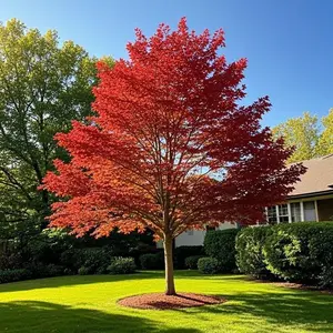 10 PCS Heirloom Japanese Red Ghost Maple Tree Seeds – Unique Ornamental Tree with Vibrant Red Foliage, Easy to Grow and Maintain