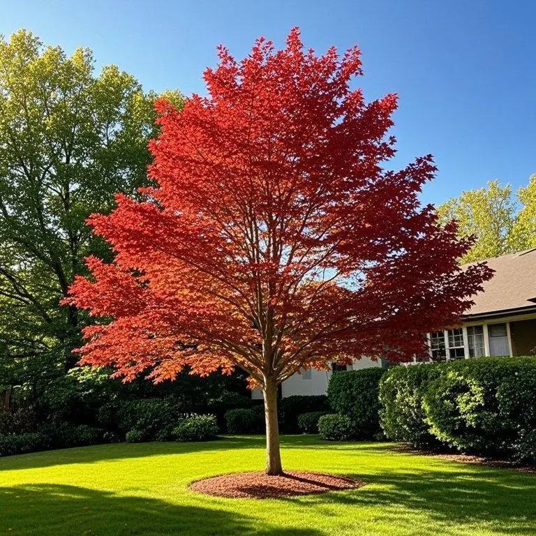 10 PCS Heirloom Japanese Red Ghost Maple Tree Seeds – Unique Ornamental Tree with Vibrant Red Foliage, Easy to Grow and Maintain