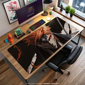 Bleach Ichigo Hollow Desk Mat – Bleach Ichigo Hollow Colorful Gaming Mouse Pad with Popular Characters 1