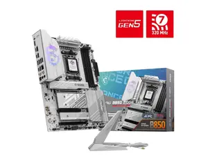MSI MPG B850 EDGE TI WIFI AM5 AMD B850 SATA 6Gb/s 5G Network Wi-Fi 7 DDR5 Audio Boost 5 Motherboard