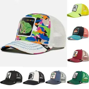 Fashion Animals Embroidery Baseball Caps Men Women Snapback Hip Hop Hat Summer Breathable Unisex Streetwear Bone trucker vintage-inspired ruger lcp boonie winter outdoor sport travel running perfect gift white elephant adjustable Wide Fishing Brim