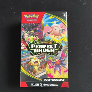 *New Release* Pokemon Trading Card Game Perfect Order Booster Bundle 6 Mega Evolution Booster Packs