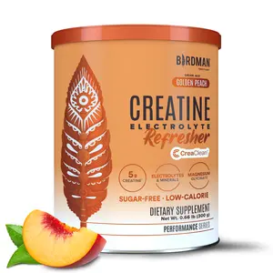 Creatine Refresher - Creatine Monohydrate + Electrolytes + Magnesium - Golden Peach - 0.66lbs