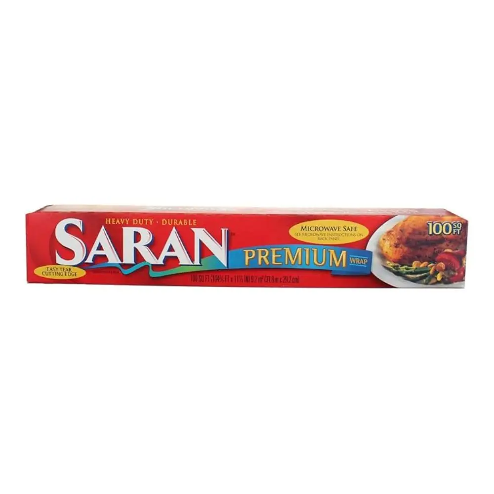 Saran Premium Plastic Wrap - 100 ft Saran Premium Plastic Wrap - 100 ft
