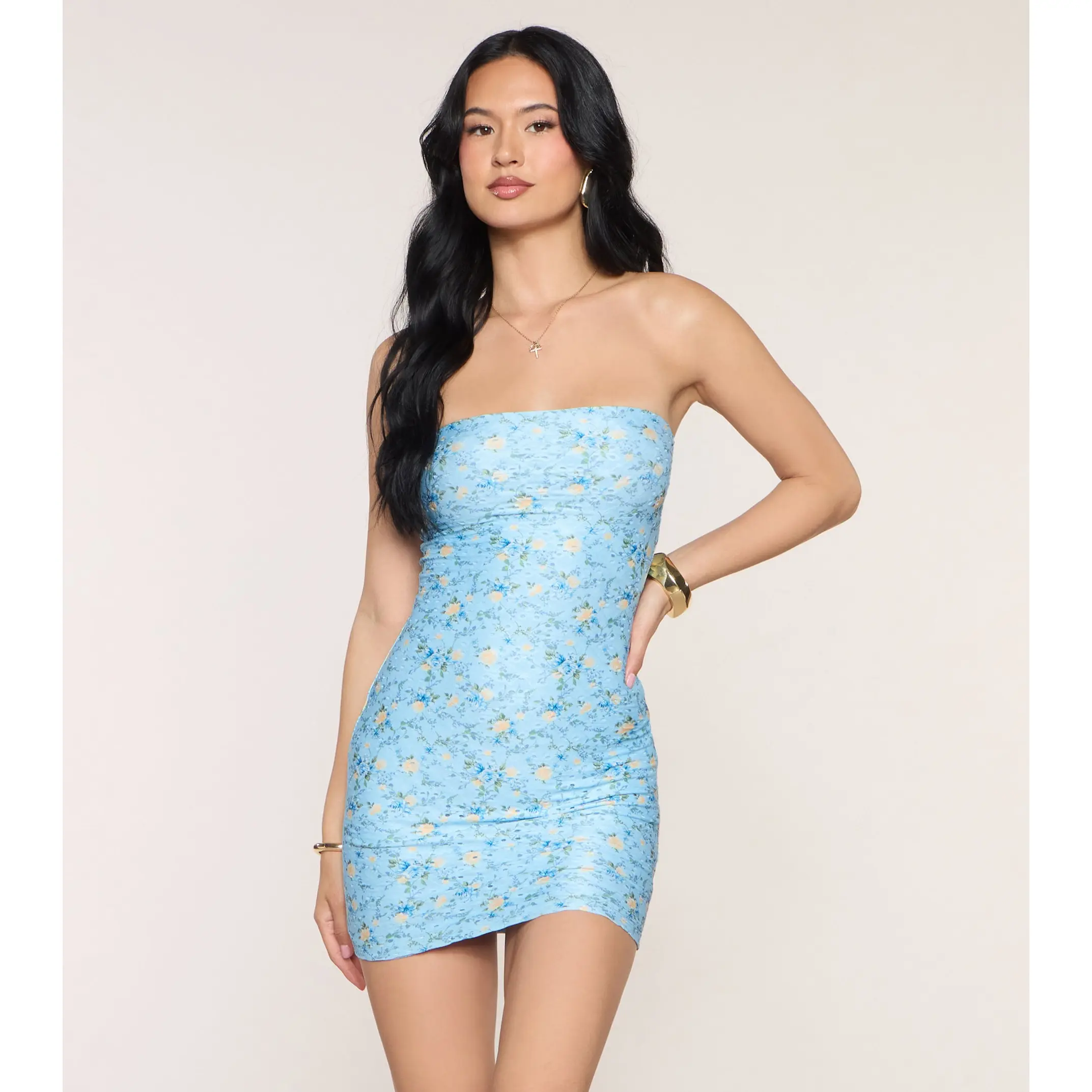 Flirting With Florals Mini Dress