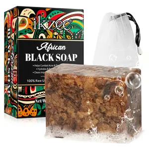 Izee African black soap, free bubble bath. The foam is rich and creamy, capable of deeply cleansing the skin. It is rich in vitamin components, providing both cleansing and nourishment. Soap, Cleanser, Daily