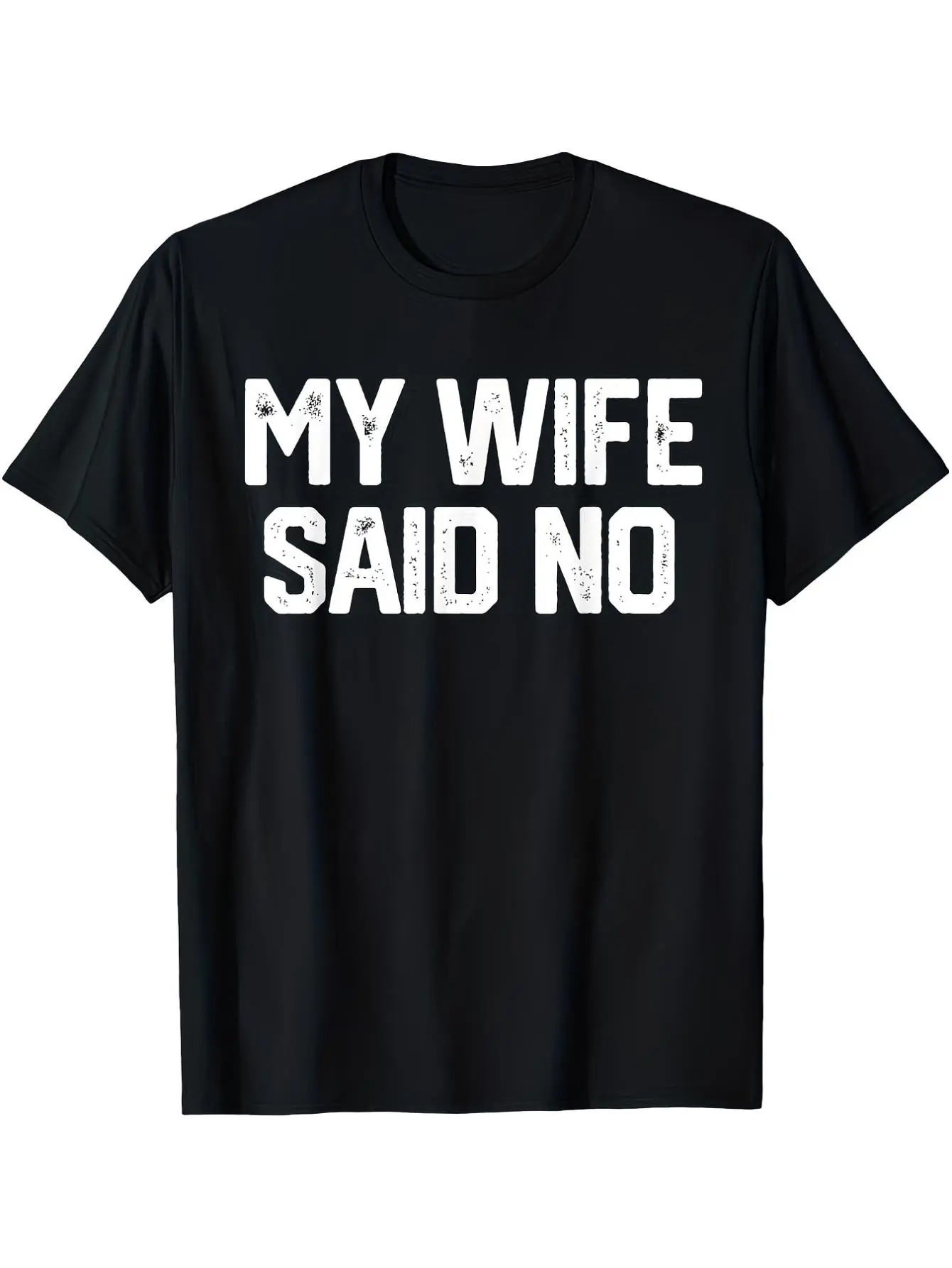 Women's Breathable Cotton Short-Sleeve Graphic Print Top, Humor Theme Father's Day Crew Neck T-Shirt for Dad - Black Background White Text, Regular Fit, Washable Vintage Design, Shortsleeve, Tops