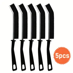 5 Pcs Crevice Cleaning Brush Set, Hard Bristle Gap Brush for Bathroom, Kitchen, Tiles & Windows, Multi-Purpose Household Spring Cleaning Tool