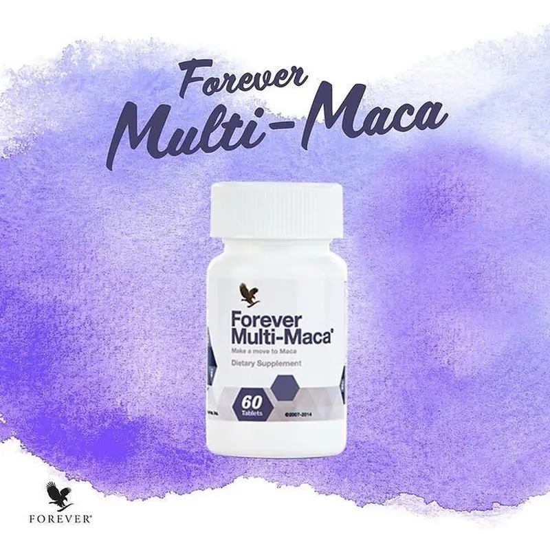 Forever Multi-Maca - 60 Tablets for Natural Stamina and Energy Supplement Forever Multi-Maca - 60 Tablets for Natural Stamina and Energy Supplement