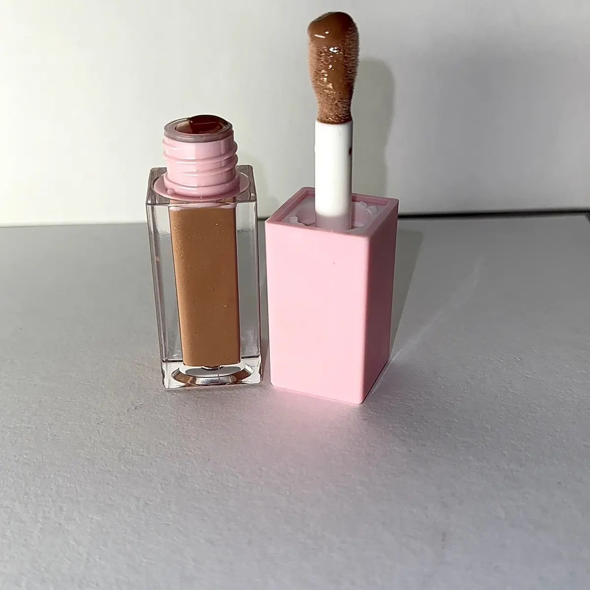 Nude sparkly gloss