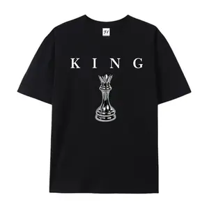 King Chess Minimalist T-Shirt, Aesthetic Graphic Tee, Luxury Aesthetic Shirt, Unisex Casual Top