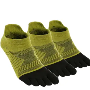 3pairs Outdoor men's and women's 50% Merino wool socks Sports finger socks Running socks