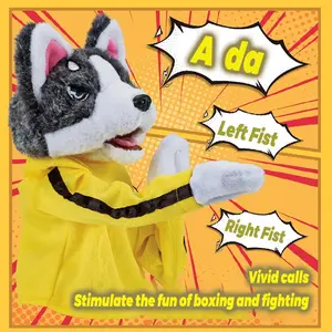 Kids Boxing Toys for Boys and Girls Interactive Plush Electric Husky Toy New Style Best Selling Fun & Interactive Play Set