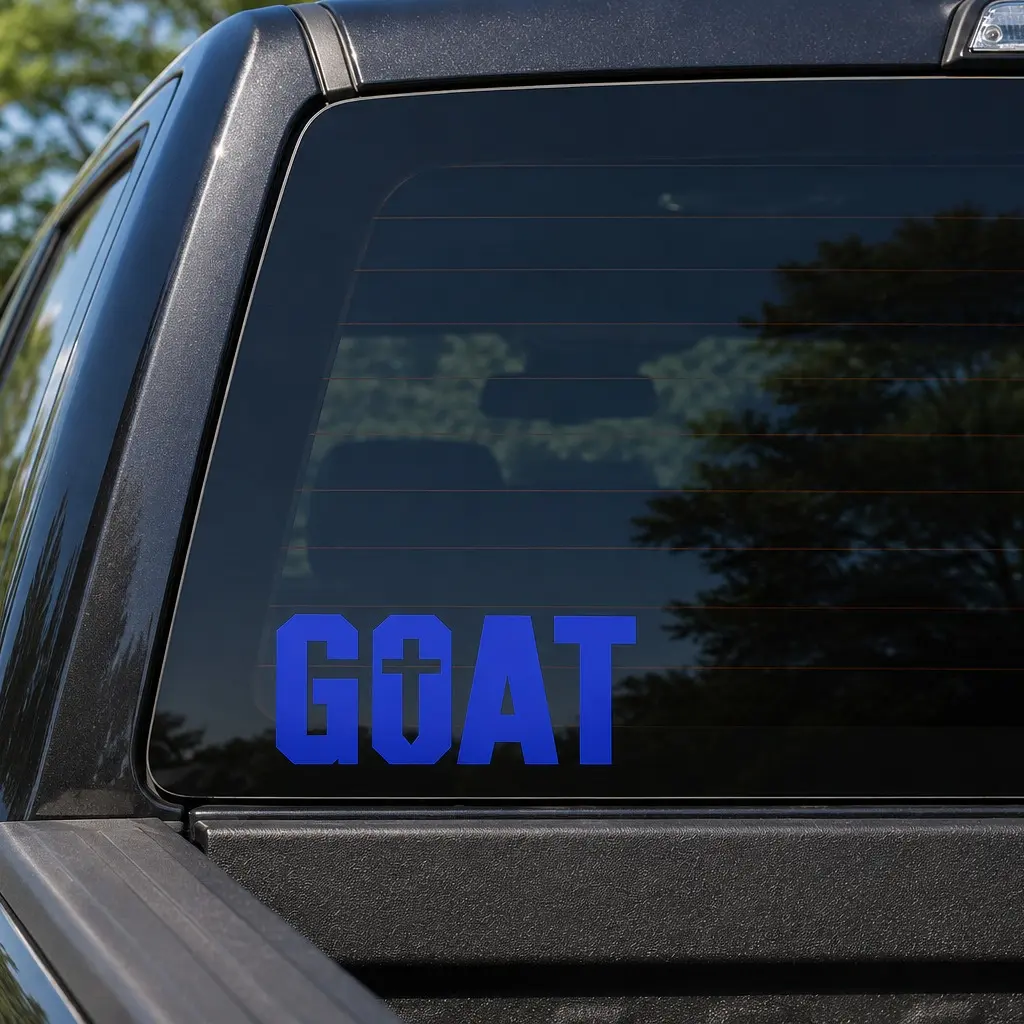 God over All things WIndow Decal