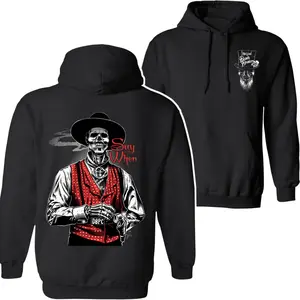 Doc Holliday Say When Old West Death Dealers Collection Tombstone Ghost Town Zombie Hoodie Sweatshirt T-Shirt, Cowboy Shirt, Full Color, Full Size, Gift for Women for Men
