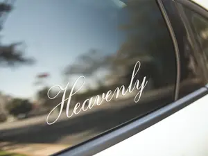 Heavenly Vinyl Decal window sticker decal Bumper Sticker Car Sticker Car Accessories