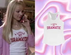 "A Little Bit Dramatic" Y2K Top