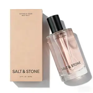 Salt & Stone Saffron & Cedar Body Mist | Clean Unisex Fragrance 3.4oz