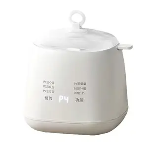 Multifunctional Mini Egg Cooker with Timing & Auto Shutoff, Compact Household Steamer for Home Dorm