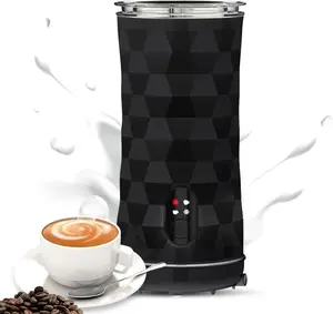 Electric Milk Frother, 4-in-1 Milk Steamer and Frother and Milk Warmer for Latte