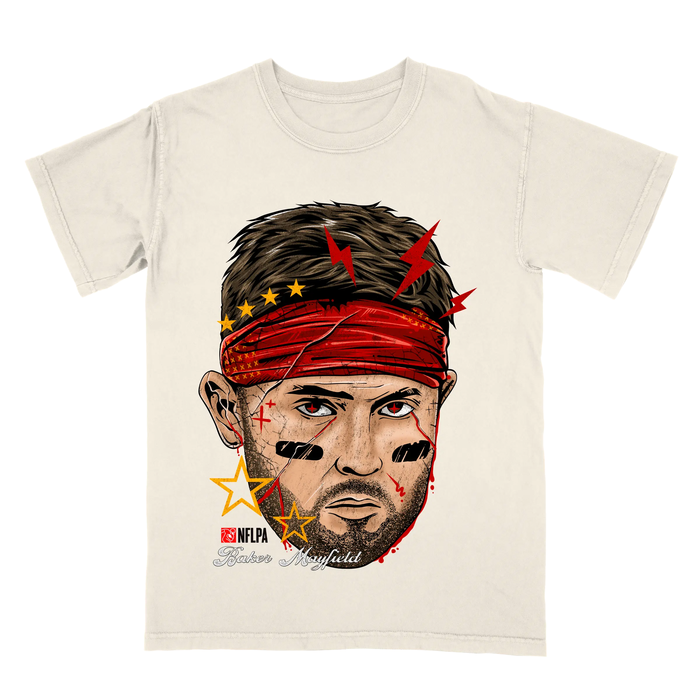 Baker Mayfield Fat Head Limited Edition Player Graphic T-Shirt