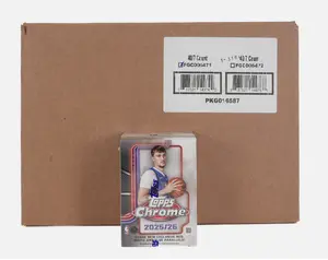 Break #414 - (40) 2025 TOPPS CHROME BASKETBALL BLASTER BOX BREAK (SEALED CASE) **CHASE GOLD LOGOMAN PATCHES, SUPER FRACTORS, HELIX, FANATICAL & MANY OTHER SSPs**