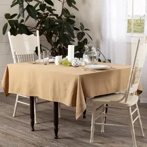 Burlap Natural Table Cloths