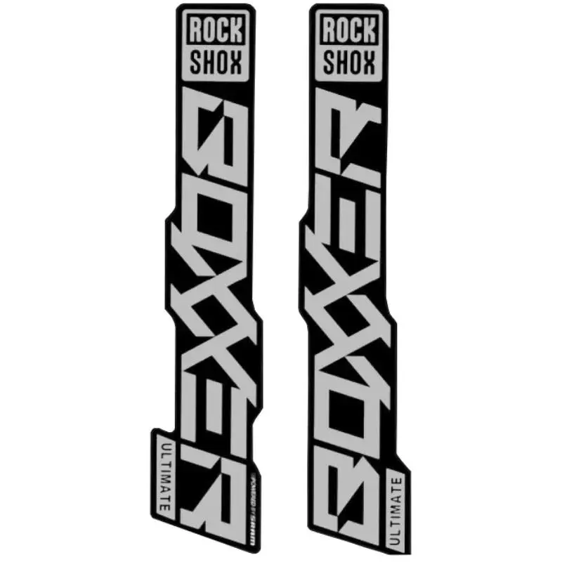 Mountain Bike Front Fork Sticker | Waterproof Bicycle Accessories Decal, Vinyl, Semi-matte Surface, Self-Adhesive, Decorative