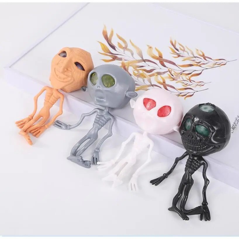 alien toy antistress Luminous Alien Antistress Relieve Gadget Toys Squeeze Soft Cute Funny Jokes Prank Gift For Adult Kids
