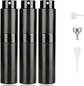 8ml Perfume Atomizer, 3 pcs Perfume Travel Refillable Bottle, Empty Cologne Travel Bottle, Atomizer Sprayer For Perfume